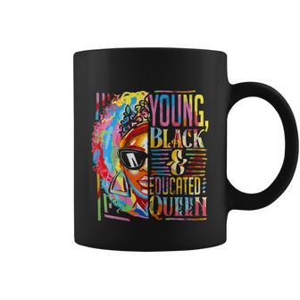 Juneteenth Melanin Afro Black Women Girl Black History Month Coffee Mug - Monsterry AU