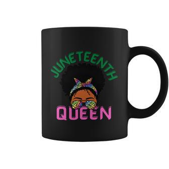 Juneteenth Queen African American Freedom Design Graphic Design Printed Casual Daily Basic Coffee Mug - Thegiftio UK