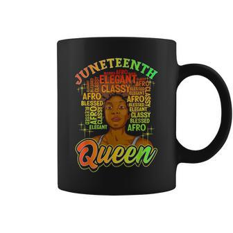 Juneteenth T Women Juneteenth S Natural Afro Queen Coffee Mug - Thegiftio UK