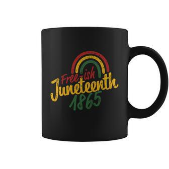Juneteenth Women Freeish 1865 Kids Mens Juneteenth Coffee Mug - Thegiftio UK