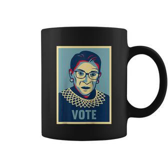 Jusice Ruth Bader Ginsburg Rbg Vote Voting Election Coffee Mug - Monsterry DE