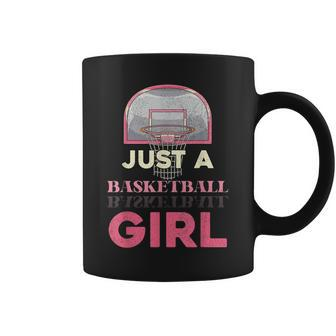 Just A Basketball Girl Sport Basketball Player Basketball Coffee Mug - Thegiftio UK