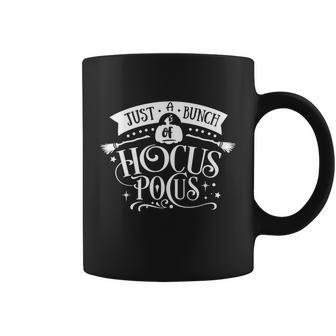 Just A Bunch Of Hocus Pocus Halloween Quote Coffee Mug - Monsterry DE