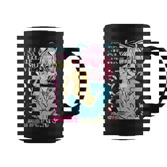 Just A Girl Who Love Anime & Cats Cute Kids N Girls Coffee Mug - Thegiftio