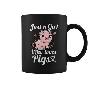 Just A Girl Who Loves Pigs Cute Pig Costume Graphic Design Printed Casual Daily Basic Coffee Mug - Thegiftio UK