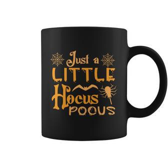 Just A Little Hocus Pocus Halloween Quote Coffee Mug - Monsterry AU
