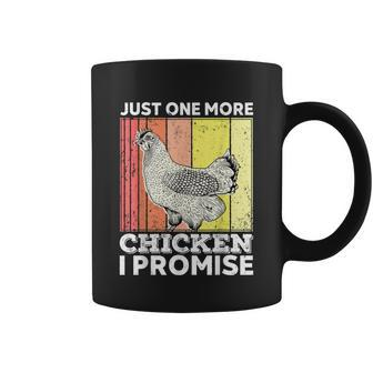 Just One More Chicken I Promise Chicken Lover Funny Graphic Design Printed Casual Daily Basic Coffee Mug - Thegiftio UK