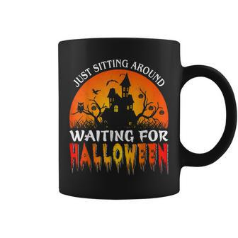 Just Sitting Around Castles Spend All Year Waiting For Halloween Coffee Mug - Seseable