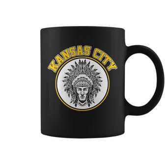 Kansas City Football Vintage Retro Kc Logo Tshirt Coffee Mug - Monsterry DE