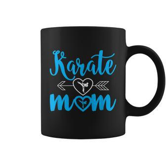 Karate Mom Funny Proud Karate Mom Graphic Design Printed Casual Daily Basic Coffee Mug - Thegiftio UK