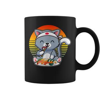 Kawaii Anime Cat Otaku Japanese Sushi Gift Girls Kids Ns Coffee Mug - Thegiftio UK