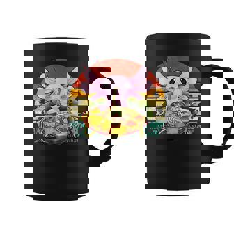 Kawaii Axolotl Eating Ramen Noodles Anime Vintage Gift Girls Coffee Mug - Thegiftio