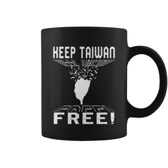Keep Taiwan Free Flying Birds Support Chinese Taiwanese Peac Gift Graphic Design Printed Casual Daily Basic Coffee Mug