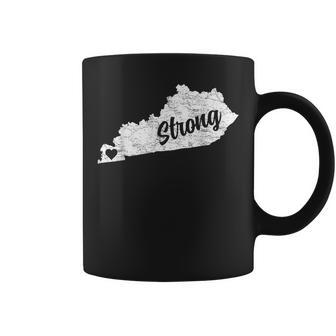 Kentucky State Map Kentucky Strong Coffee Mug - Thegiftio UK