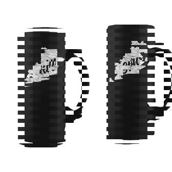 Kentucky State Map Kentucky Strong Coffee Mug - Thegiftio