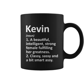 Kevin Definition Personalized Name Funny Christmas Gift Graphic Design Printed Casual Daily Basic Coffee Mug - Thegiftio UK