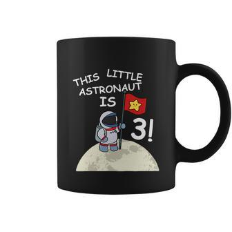 Kids 3Rd Birthday Great Gift Boys Astronaut Space 3 Years Birthday Great Gift Coffee Mug - Thegiftio UK