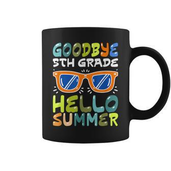 Kids Goodbye 5Th Grade Hello Summer Fifth Grade Graduate Coffee Mug - Seseable