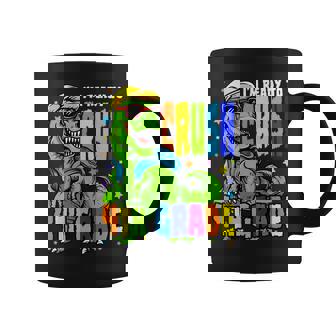 Kids Im Ready To Crush 4Th Grade Dinosaur 1St Day Of School Boys Coffee Mug - Seseable