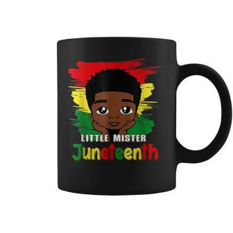 Kids Little Mister Junenth Black Boy Toddler Prince Coffee Mug - Thegiftio UK