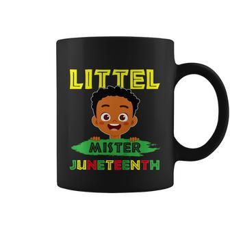 Kids Little Mister Juneteenth Boys Kids Toddler Baby Graphic Design Printed Casual Daily Basic Coffee Mug - Thegiftio UK