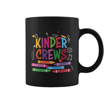 Kinder Crew Kindergarten First Day Of School Back To School Coffee Mug - Monsterry DE