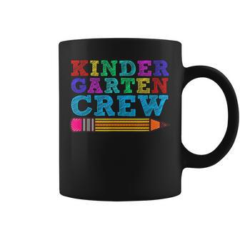 Kindergarten Crew Funny Back To School Teacher Student Coffee Mug - Thegiftio UK