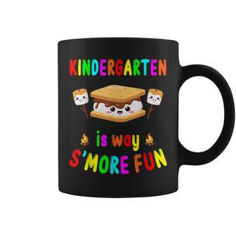 Kindergarten Is Way Smore Fun Back To School Teacher Kids Coffee Mug - Seseable