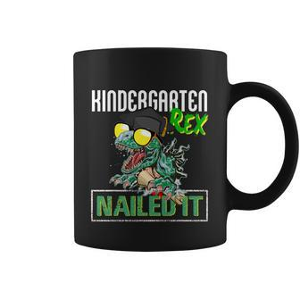 Kindergarten Rex Nailed It Tfunny Giftrex Dinosaur Graduation 2022 Great Gift Coffee Mug - Monsterry