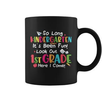 Kindergarten So Long Its Been Fun Back To School First Day Of School Coffee Mug - Monsterry AU