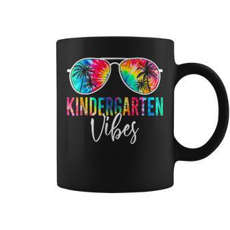 Kindergarten Vibes Tie Dye Teachers Students Back To School Coffee Mug - Thegiftio UK