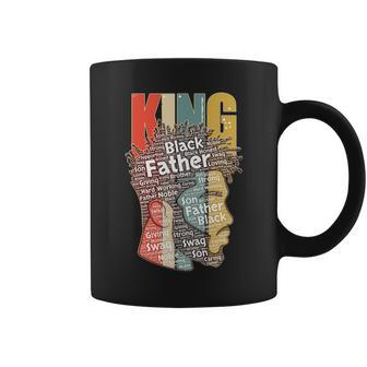 King African American Black Father Coffee Mug - Monsterry