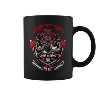 Knight Templar T Shirt - Son Of God Warrior Of Christ - Knight Templar Store Coffee Mug - Seseable