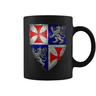 Knights Templar S Knights Templar Shield Coffee Mug - Thegiftio UK