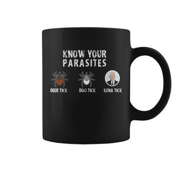 Know Your Parasites Anti Joe Biden Coffee Mug - Monsterry AU