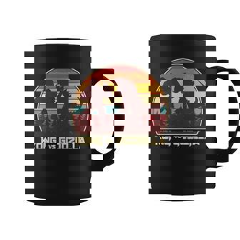 Kong Verses Zilla Monster Vintage Retro Graphic Design Printed Casual Daily Basic Coffee Mug - Thegiftio
