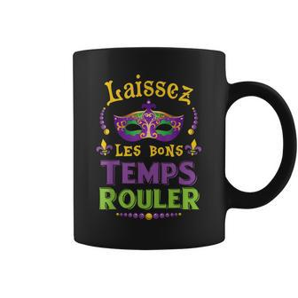 Laissez Les Bon Temps Rouler Mardi Gras 2022 Fleur De Lis Coffee Mug - Thegiftio UK