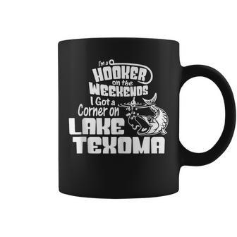 Lake Texoma Weekend Hooker Fishing Fisherman Gift Coffee Mug - Seseable