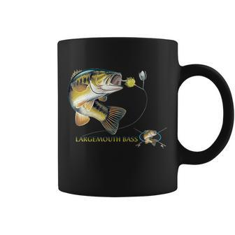 Largemouth Bass Tshirt Coffee Mug - Monsterry