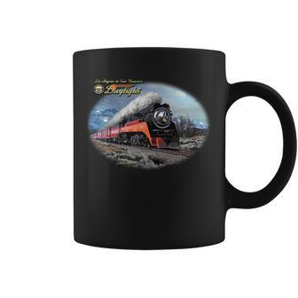 Larry Grossman - Daylight In Winter Train Tshirt Coffee Mug - Monsterry CA