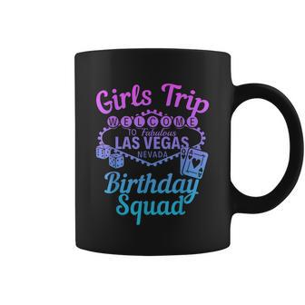 Las Vegas Birthday Party Girls Trip Vegas Birthday Squad Graphic Design Printed Casual Daily Basic Coffee Mug - Thegiftio UK
