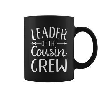 Leader Of The Cousin Crew Gift Coffee Mug - Monsterry