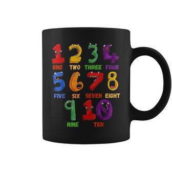 Learning Math Numbers Counting Funny Back To School Teacher Coffee Mug - Thegiftio UK