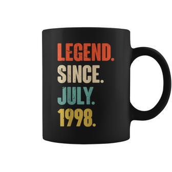 Legend Since July 1998 - 24 Year Old Gift 24Th Birthday Coffee Mug - Seseable