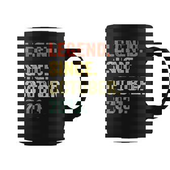 Legend Since October 2013 9Th Birthday Gift 9 Years Old Boy Coffee Mug - Thegiftio