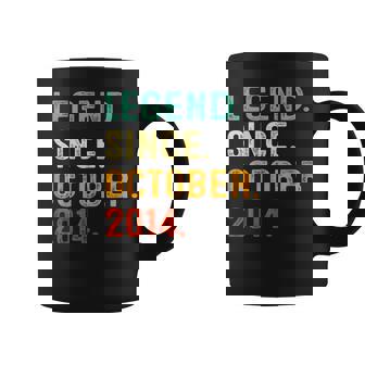 Legend Since October 2014 8Th Birthday Gifts 8 Years Old Boy V2 Coffee Mug - Thegiftio