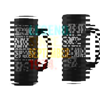 Legend Since September 1974 48 Years Old 48Th Birthday Gifts Coffee Mug - Thegiftio UK