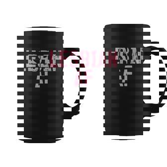 Lesbian Af Funny Lgbt Pride And Gay Love Parade Gift Graphic Design Printed Casual Daily Basic Coffee Mug - Thegiftio