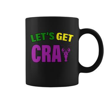 Lets Get Cray Mardi Gras Party Graphic Design Printed Casual Daily Basic Coffee Mug