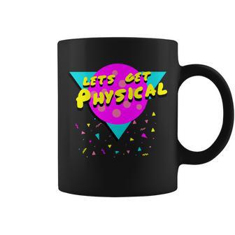 Lets Get Physical Retro S Coffee Mug - Monsterry CA